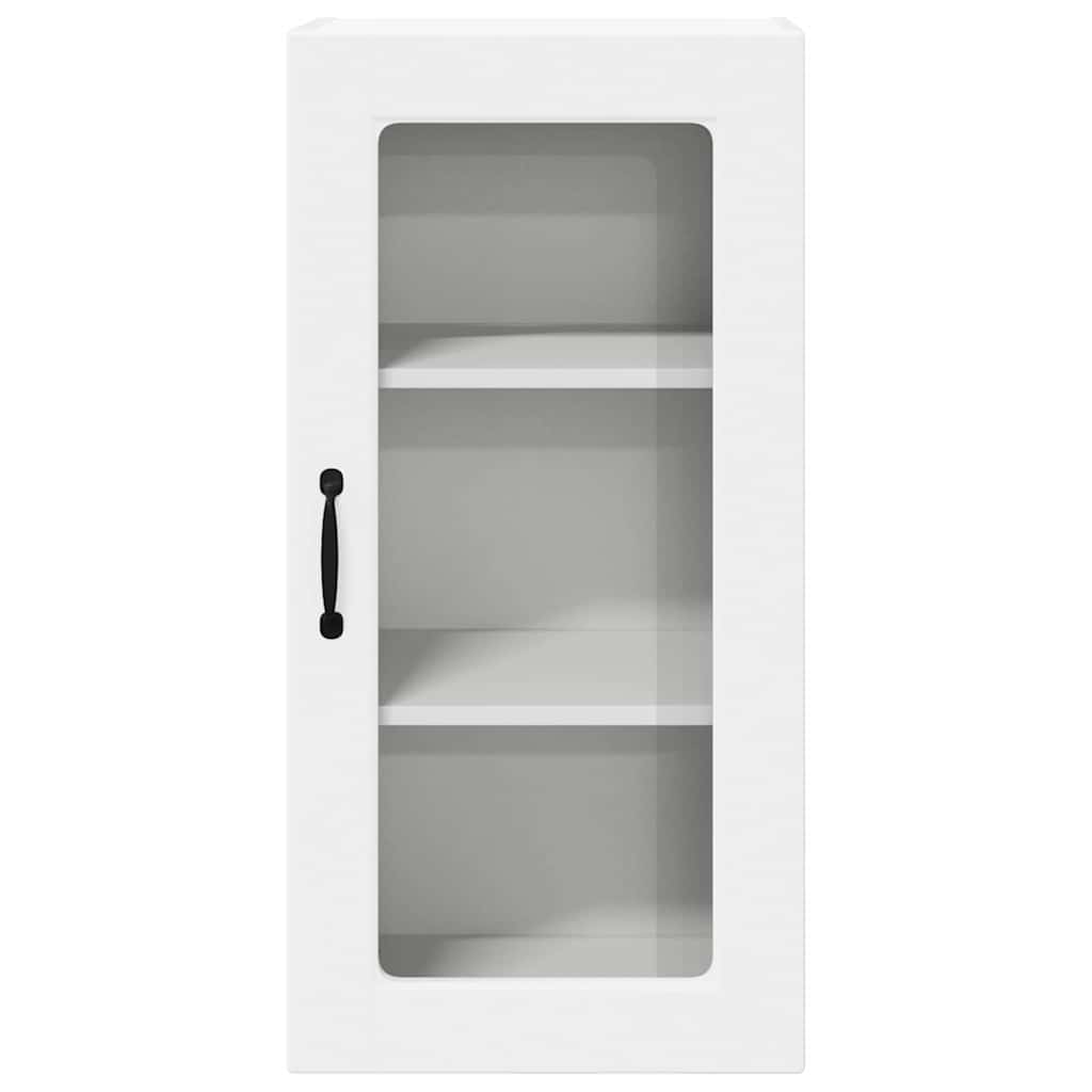 Væglågskab LUCCA 2 pcs Hvid 40 x 31 x 80 cm Konstrueret træ