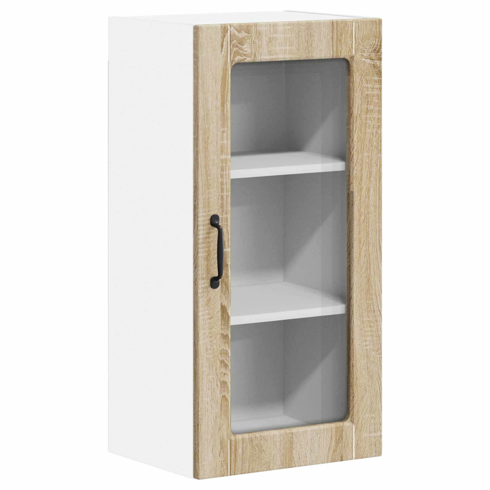 Væglågskab LUCCA 2 pcs Sonoma-eg 40 x 31 x 80 cm