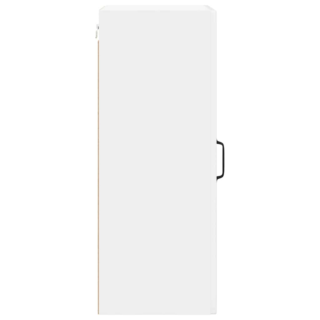 Væglågskab LUCCA 2 pcs Hvid højglans 40 x 31 x 80 cm