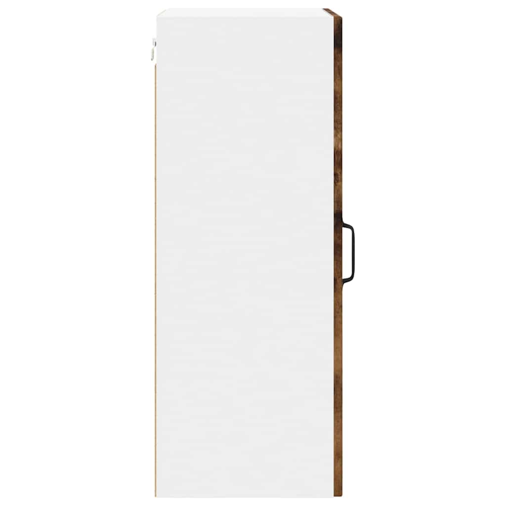 Væglågskab LUCCA 2 pcs Røget eg 40 x 31 x 80 cm Konstrueret træ
