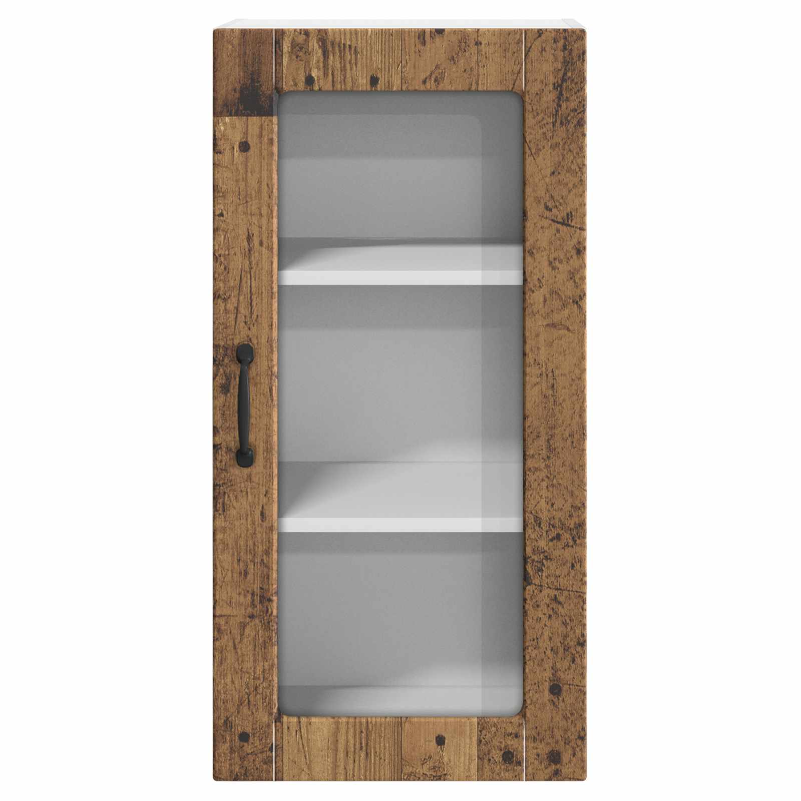 Væglågskab LUCCA Gammelt træ 40 x 31 x 80 cm Konstrueret træ