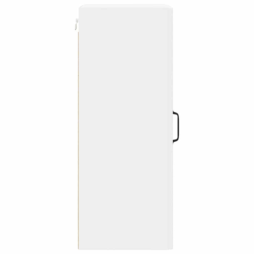 Vægskab til køkken med dør Hvid 30 x 31 x 80 cm Konstrueret træ