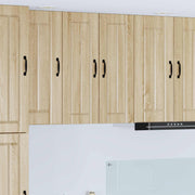 Vægskab LUCCA 2 pcs Sonoma-eg 30 x 31 x 80 cm Konstrueret træ