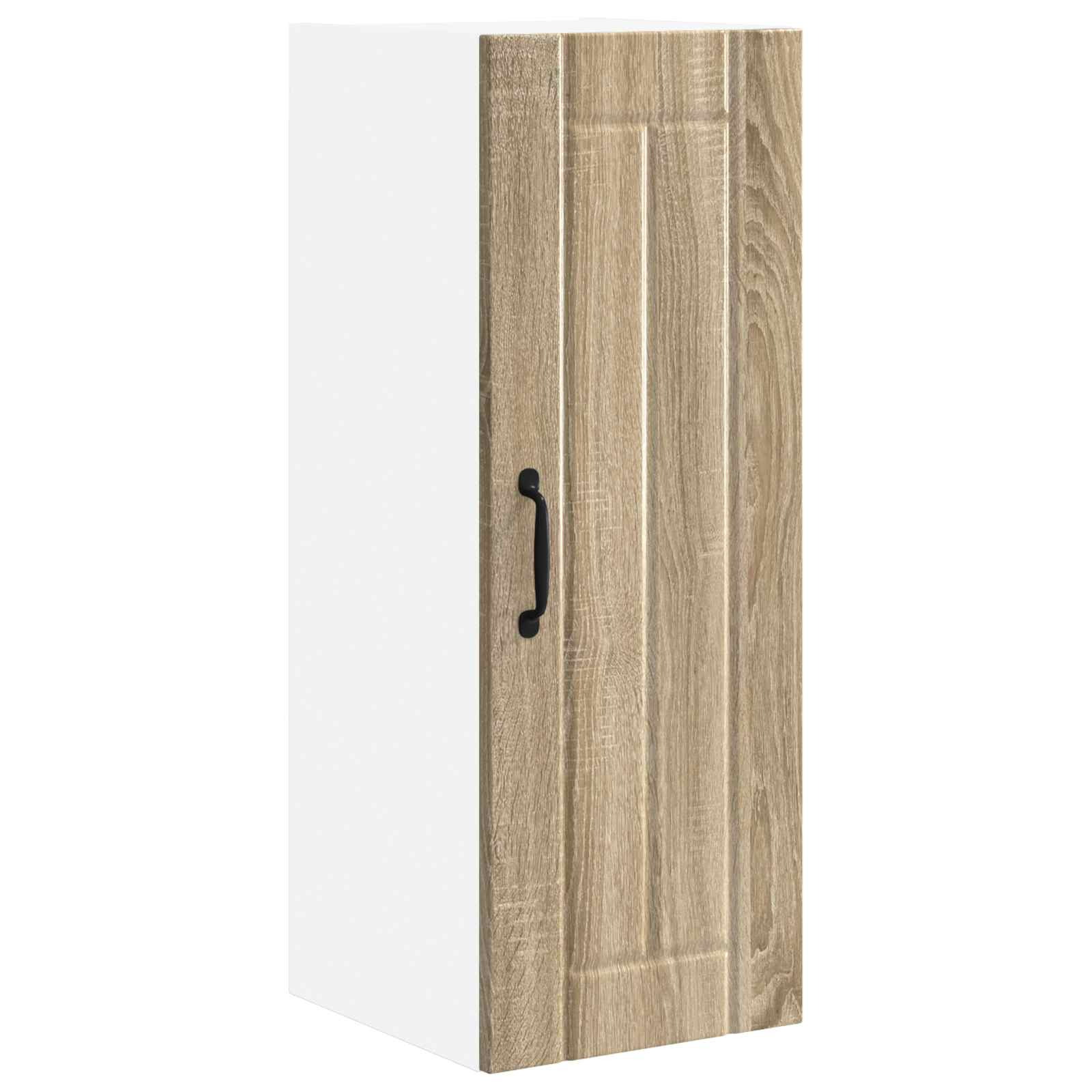 Vægskab LUCCA 2 pcs Sonoma-eg 30 x 31 x 80 cm Konstrueret træ