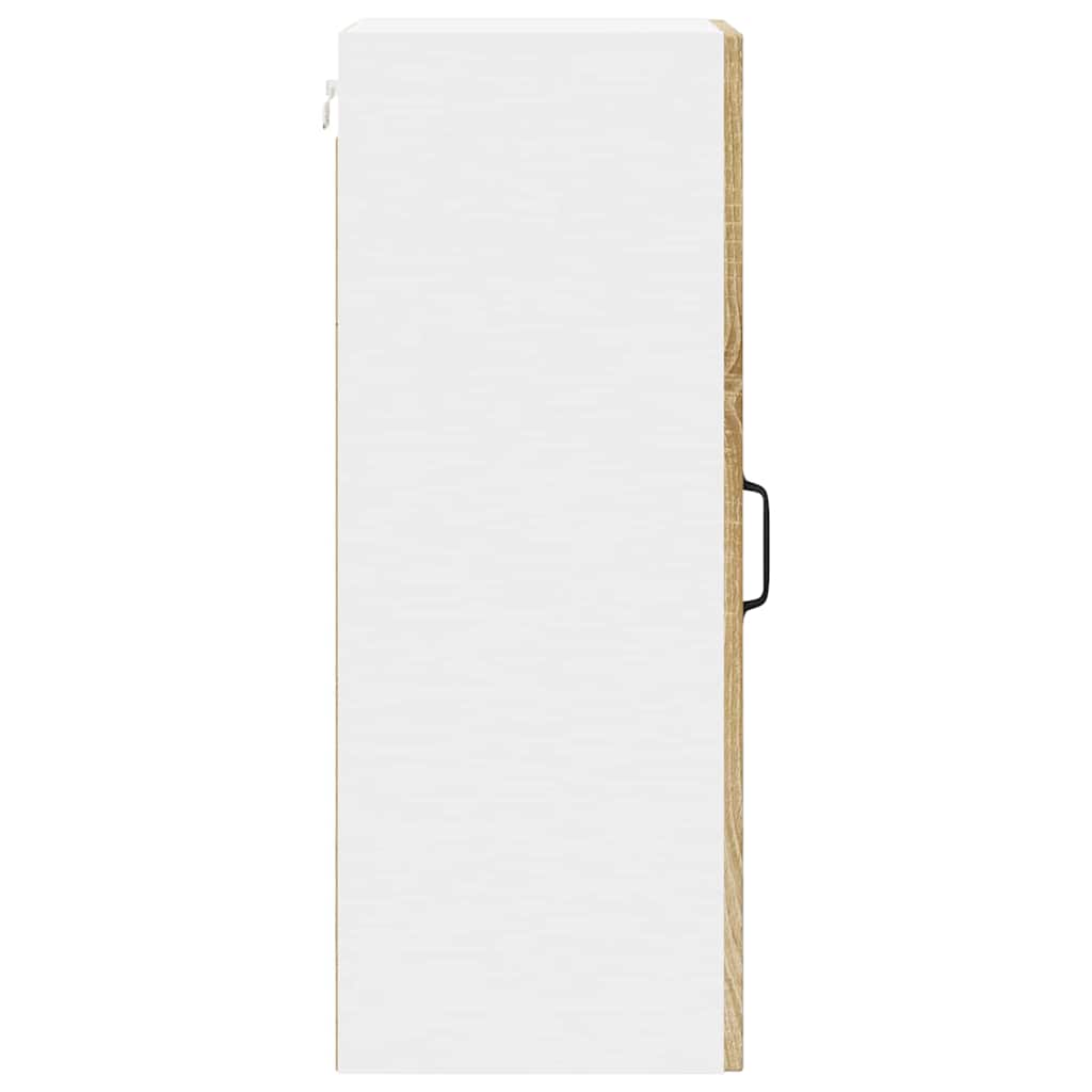 Vægskab LUCCA 2 pcs Sonoma-eg 30 x 31 x 80 cm Konstrueret træ