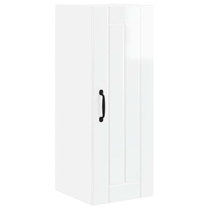 Vægskab LUCCA Hvid højglans 30 x 31 x 80 cm Konstrueret træ