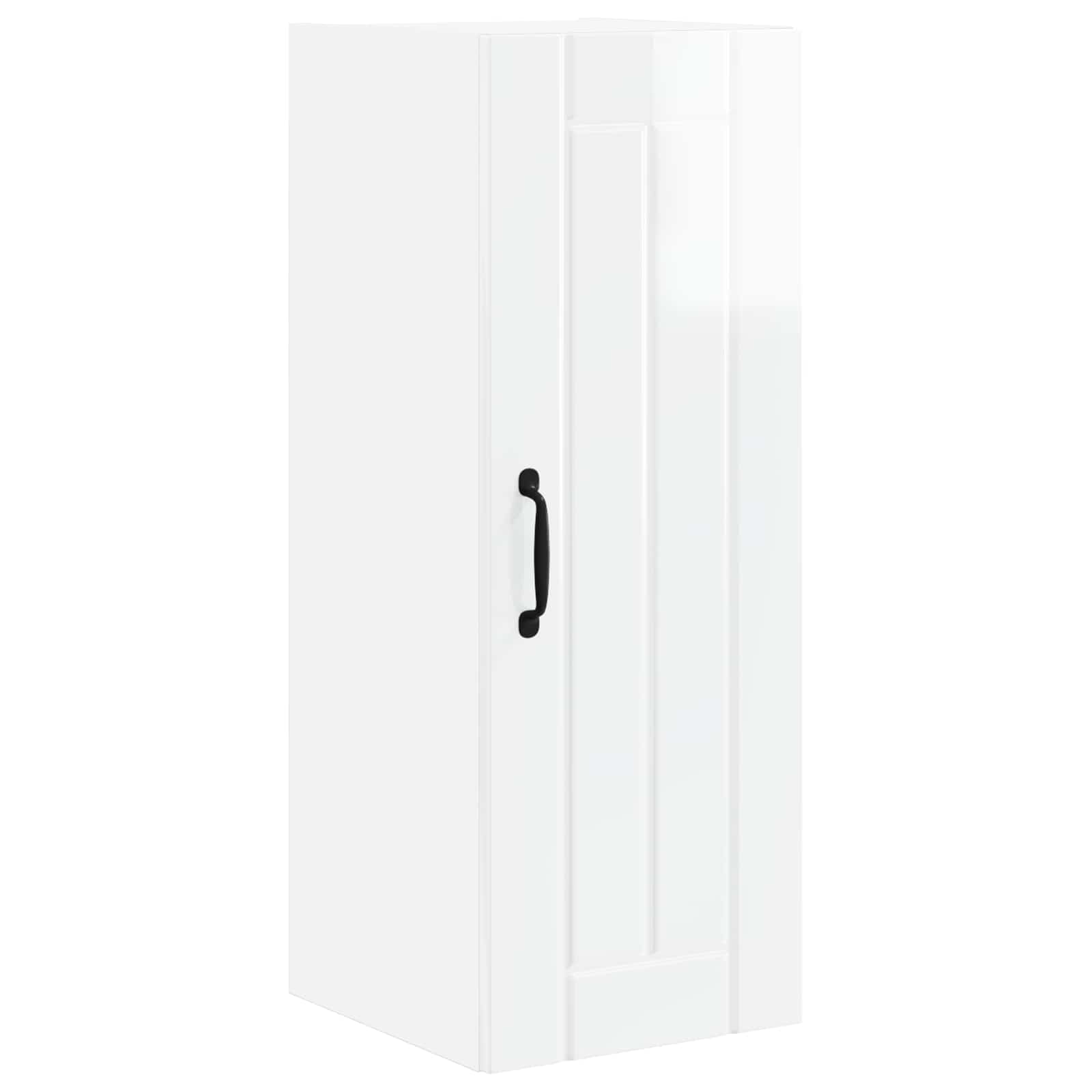 Vægskab LUCCA Hvid højglans 30 x 31 x 80 cm Konstrueret træ