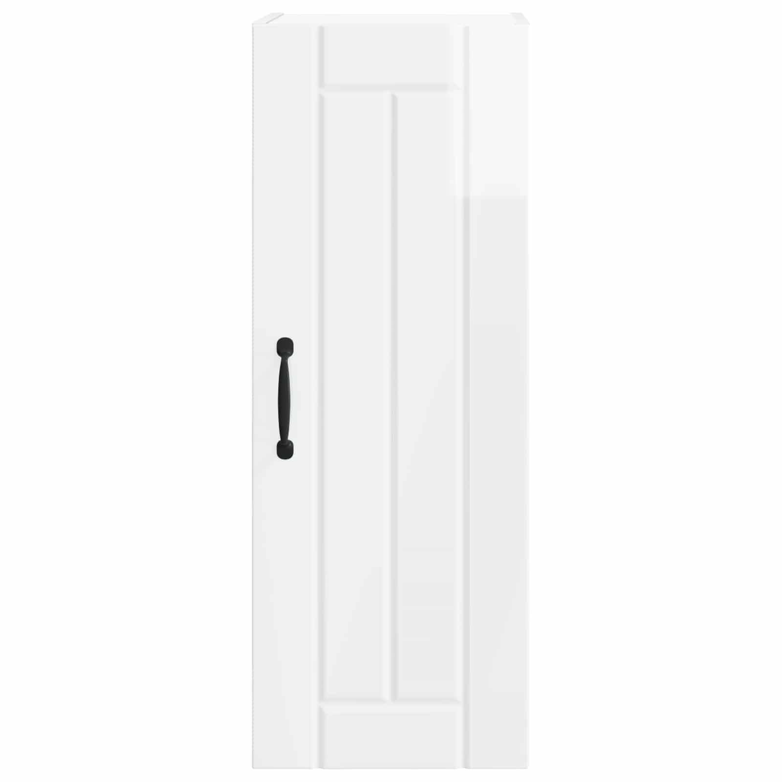 Vægskab LUCCA Hvid højglans 30 x 31 x 80 cm Konstrueret træ