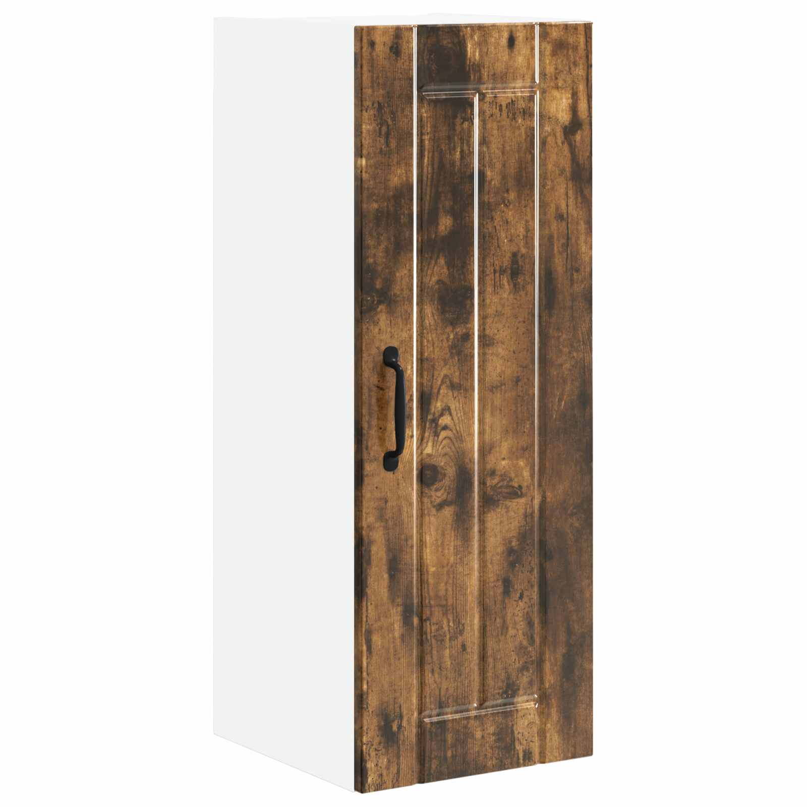 Vægskab LUCCA 2 pcs Røget eg 30 x 31 x 80 cm Konstrueret træ