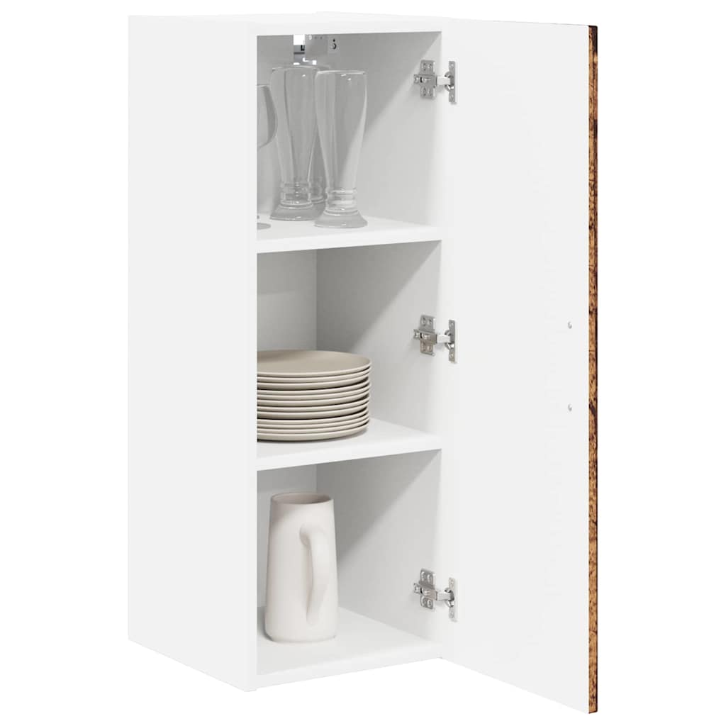 Vægskab LUCCA Gammelt træ 30 x 31 x 80 cm Konstrueret træ