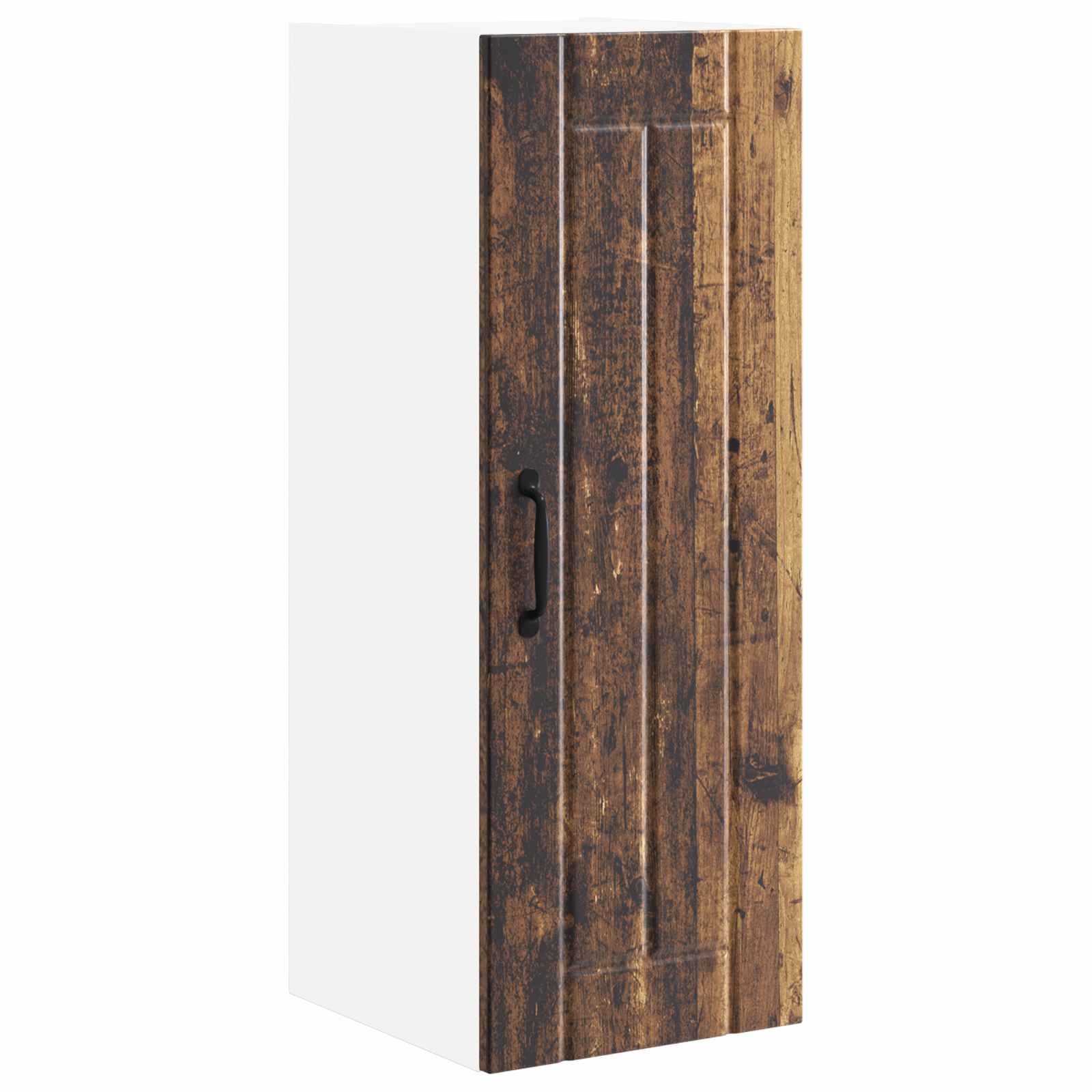 Vægskab LUCCA 2 pcs Gammelt træ 30 x 31 x 80 cm Konstrueret træ