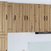 Vægskab LUCCA 2 pcs Artisan-eg 30 x 31 x 80 cm Konstrueret træ