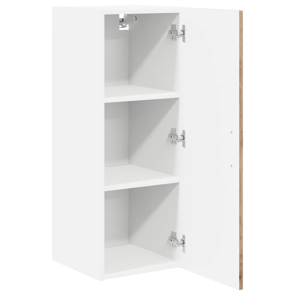 Vægskab LUCCA 2 pcs Artisan-eg 30 x 31 x 80 cm Konstrueret træ