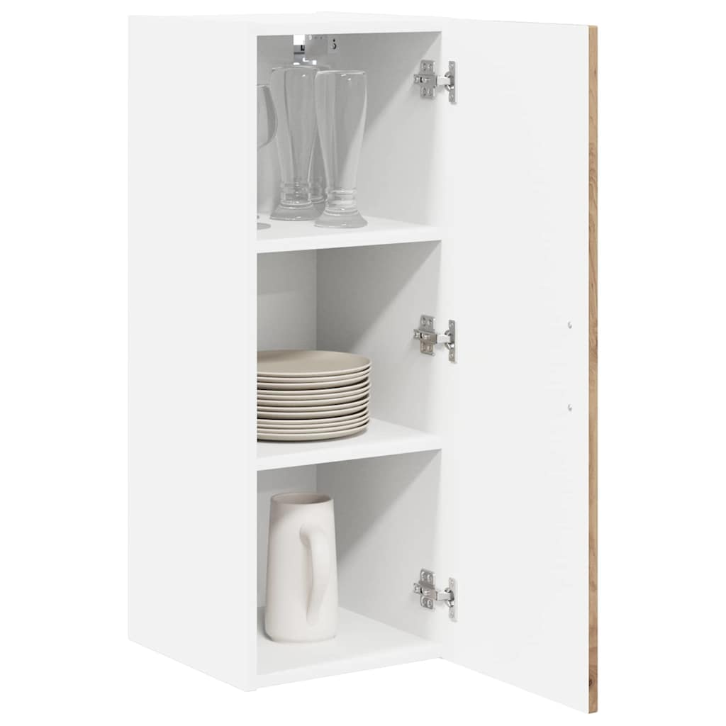 Vægskab LUCCA 2 pcs Artisan-eg 30 x 31 x 80 cm Konstrueret træ