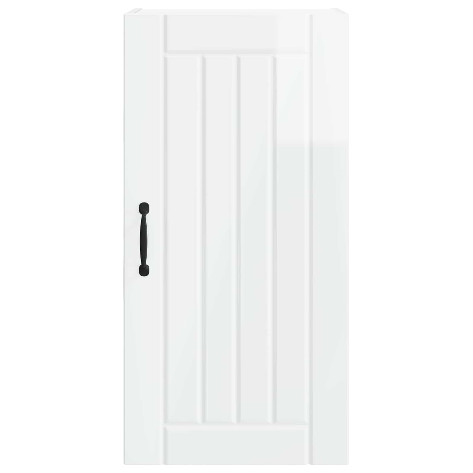 Vægskab LUCCA Hvid højglans 40 x 31 x 80 cm Konstrueret træ
