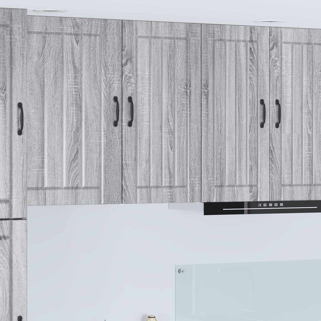 Vægskab LUCCA Grå sonoma-eg 40 x 31 x 80 cm Konstrueret træ