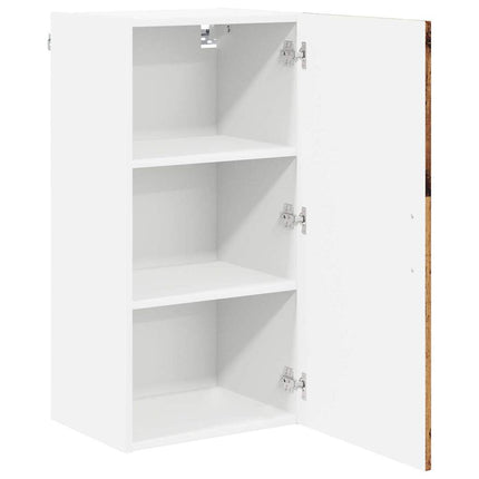 Vægskab LUCCA Gammelt træ 40 x 31 x 80 cm Konstrueret træ