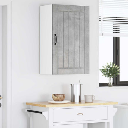 Vægskab LUCCA Betongrå 50 x 31 x 80 cm Konstrueret træ