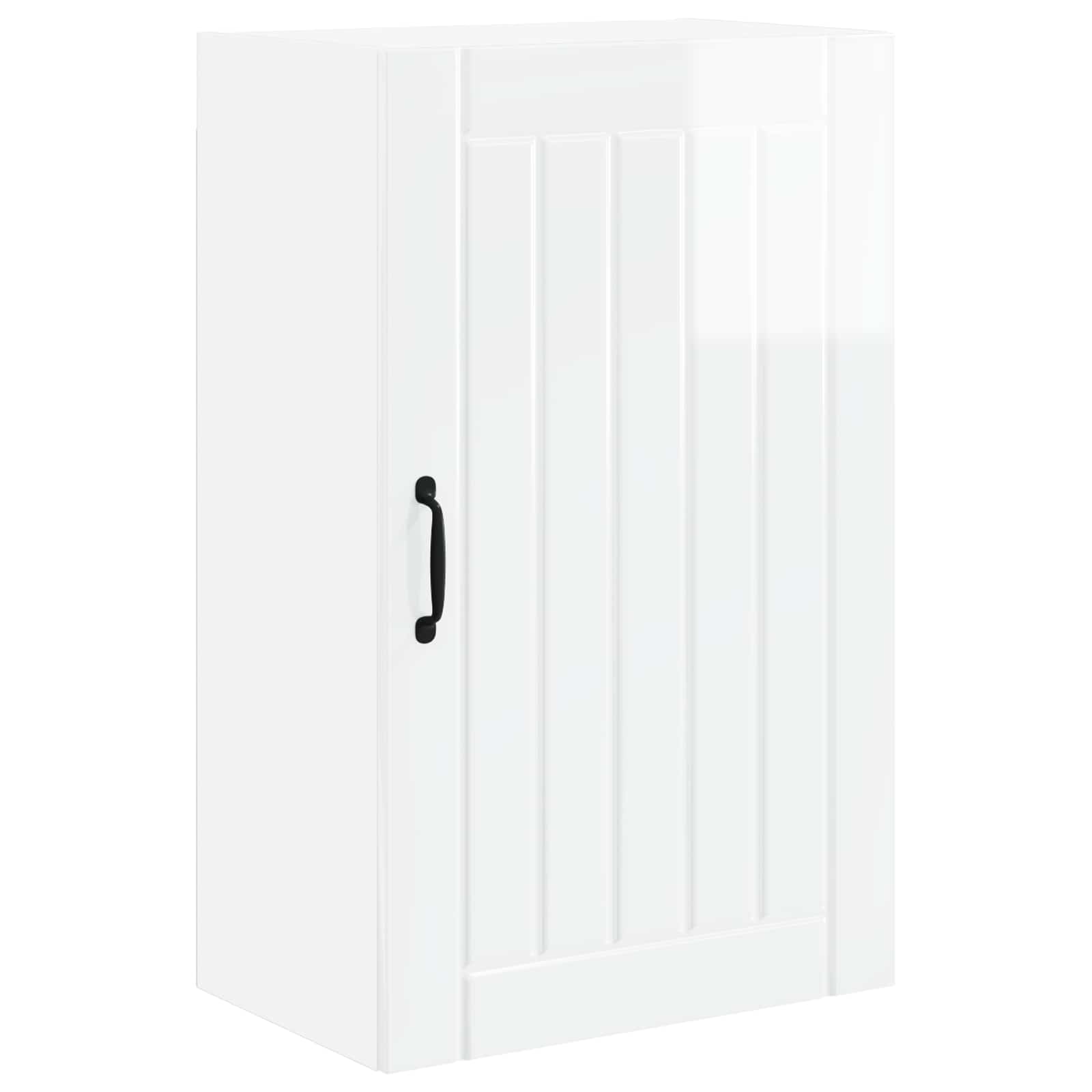 Vægskab LUCCA Hvid højglans 50 x 31 x 80 cm Konstrueret træ
