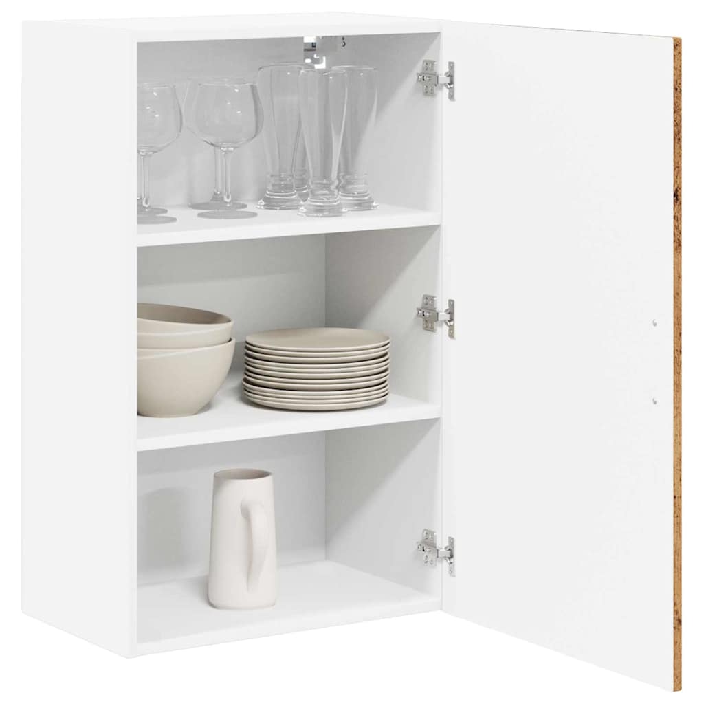 Vægskab LUCCA Gammelt træ 50 x 31 x 80 cm Konstrueret træ