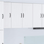 Vægskab LUCCA Hvid 80 x 31 x 80 cm Konstrueret træ