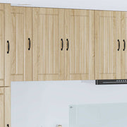 Vægskab LUCCA Sonoma-eg 80 x 31 x 80 cm Konstrueret træ