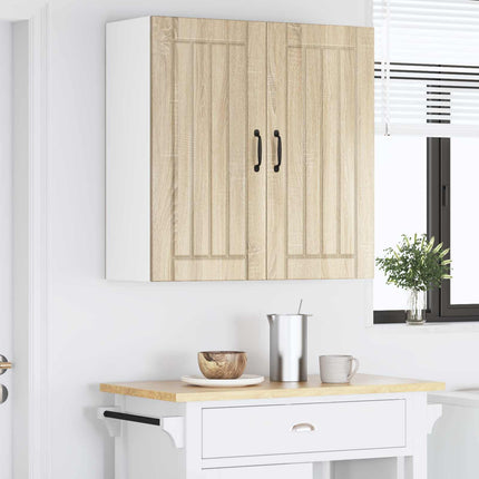 Vægskab LUCCA Sonoma-eg 80 x 31 x 80 cm Konstrueret træ