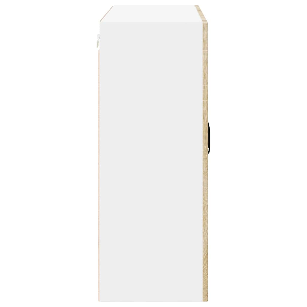 Vægskab LUCCA Sonoma-eg 80 x 31 x 80 cm Konstrueret træ