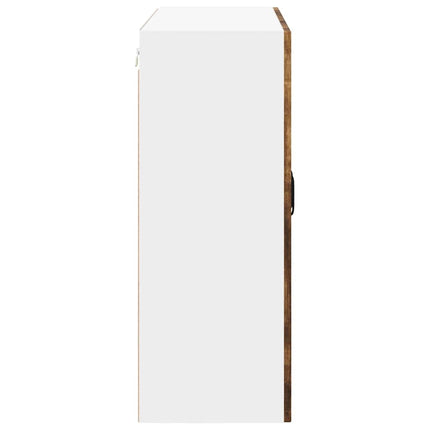 Vægskab LUCCA Røget eg 80 x 31 x 80 cm Konstrueret træ