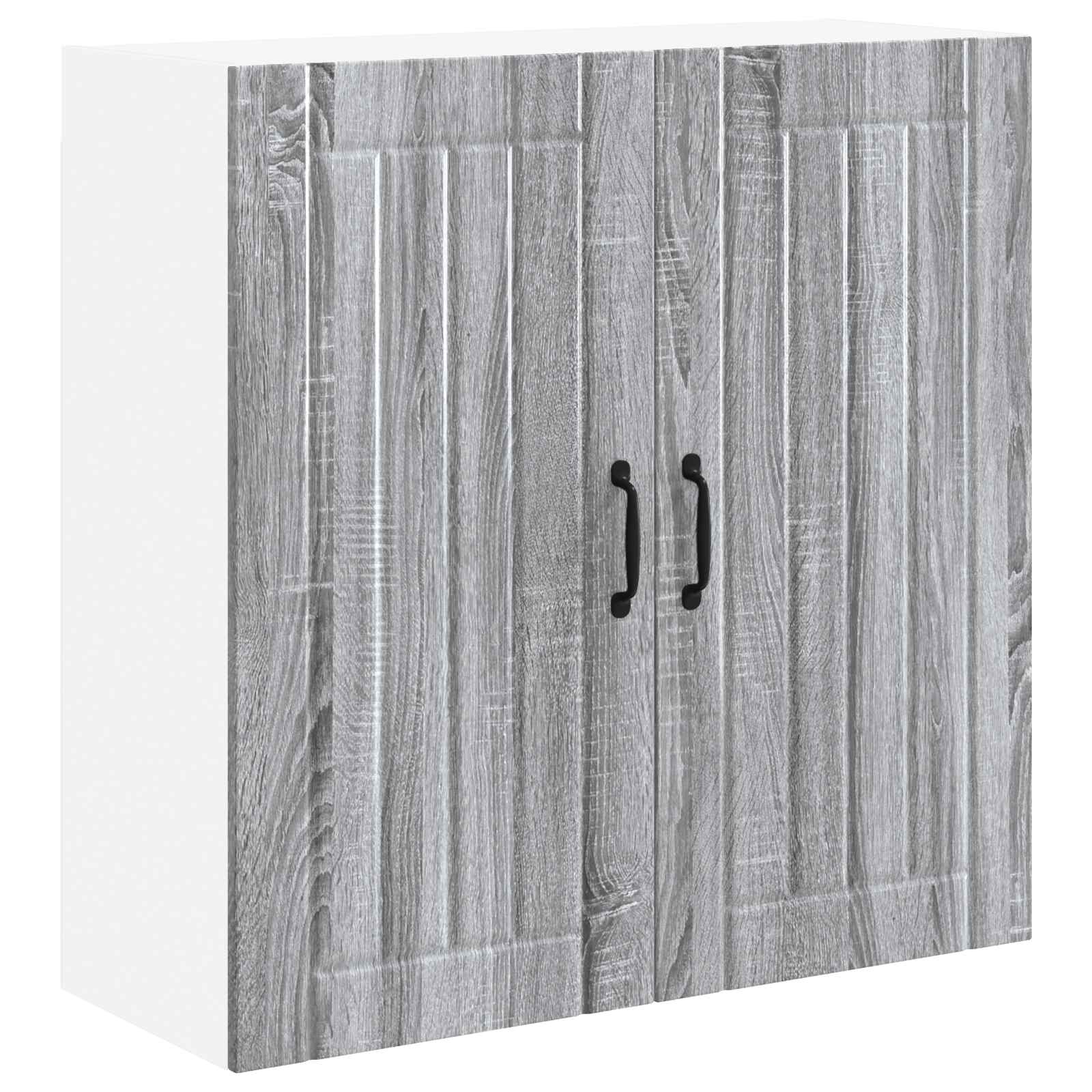 Vægskab LUCCA Grå sonoma-eg 80 x 31 x 80 cm Konstrueret træ