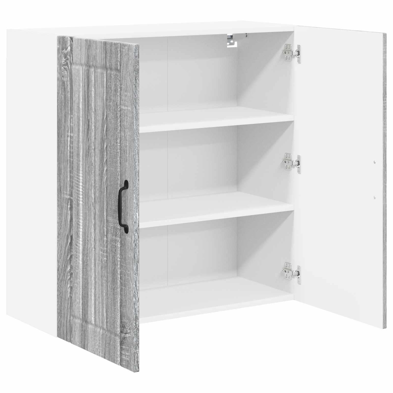 Vægskab LUCCA Grå sonoma-eg 80 x 31 x 80 cm Konstrueret træ