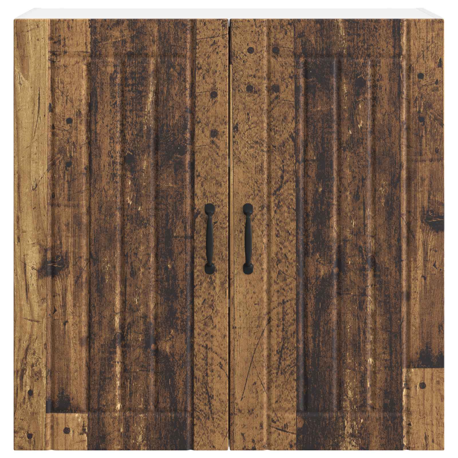 Vægskab LUCCA Gammelt træ 80 x 31 x 80 cm Konstrueret træ