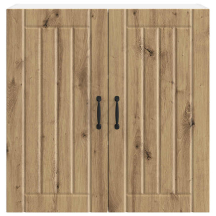 Vægskab LUCCA Artisan-eg 80 x 31 x 80 cm Konstrueret træ