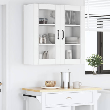 Væglågskab LUCCA Hvid 80 x 31 x 80 cm Konstrueret træ