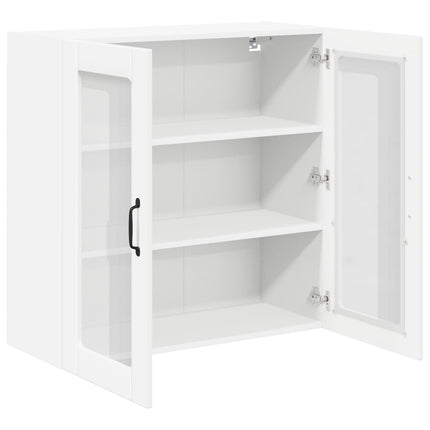 Væglågskab LUCCA Hvid 80 x 31 x 80 cm Konstrueret træ