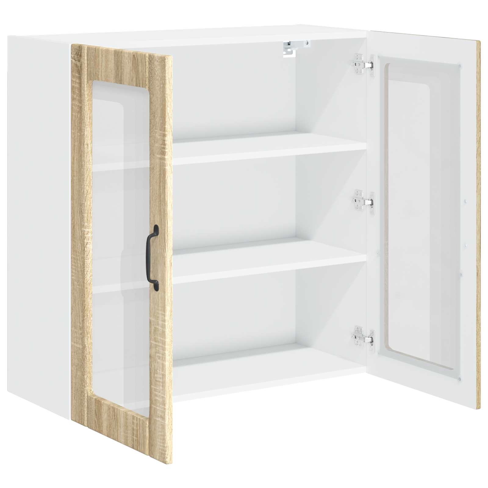 Væglågskab LUCCA Sonoma-eg 80 x 31 x 80 cm Konstrueret træ