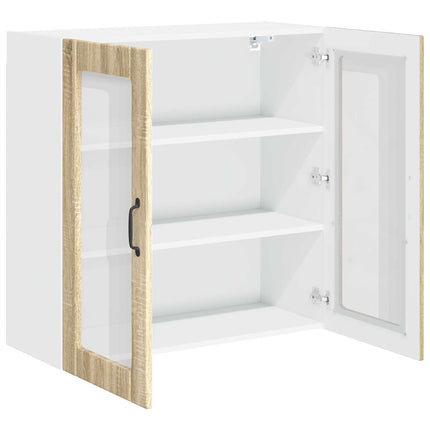 Væglågskab LUCCA Sonoma-eg 80 x 31 x 80 cm Konstrueret træ