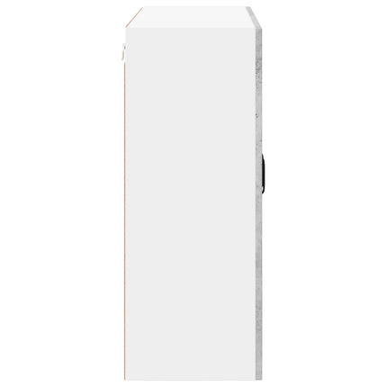 Væglågskab LUCCA Betongrå 80 x 31 x 80 cm Konstrueret træ