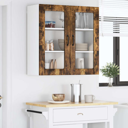Væglågskab LUCCA Røget eg 80 x 31 x 80 cm Konstrueret træ