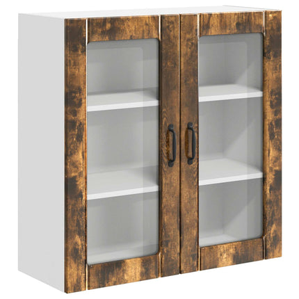 Væglågskab LUCCA Røget eg 80 x 31 x 80 cm Konstrueret træ