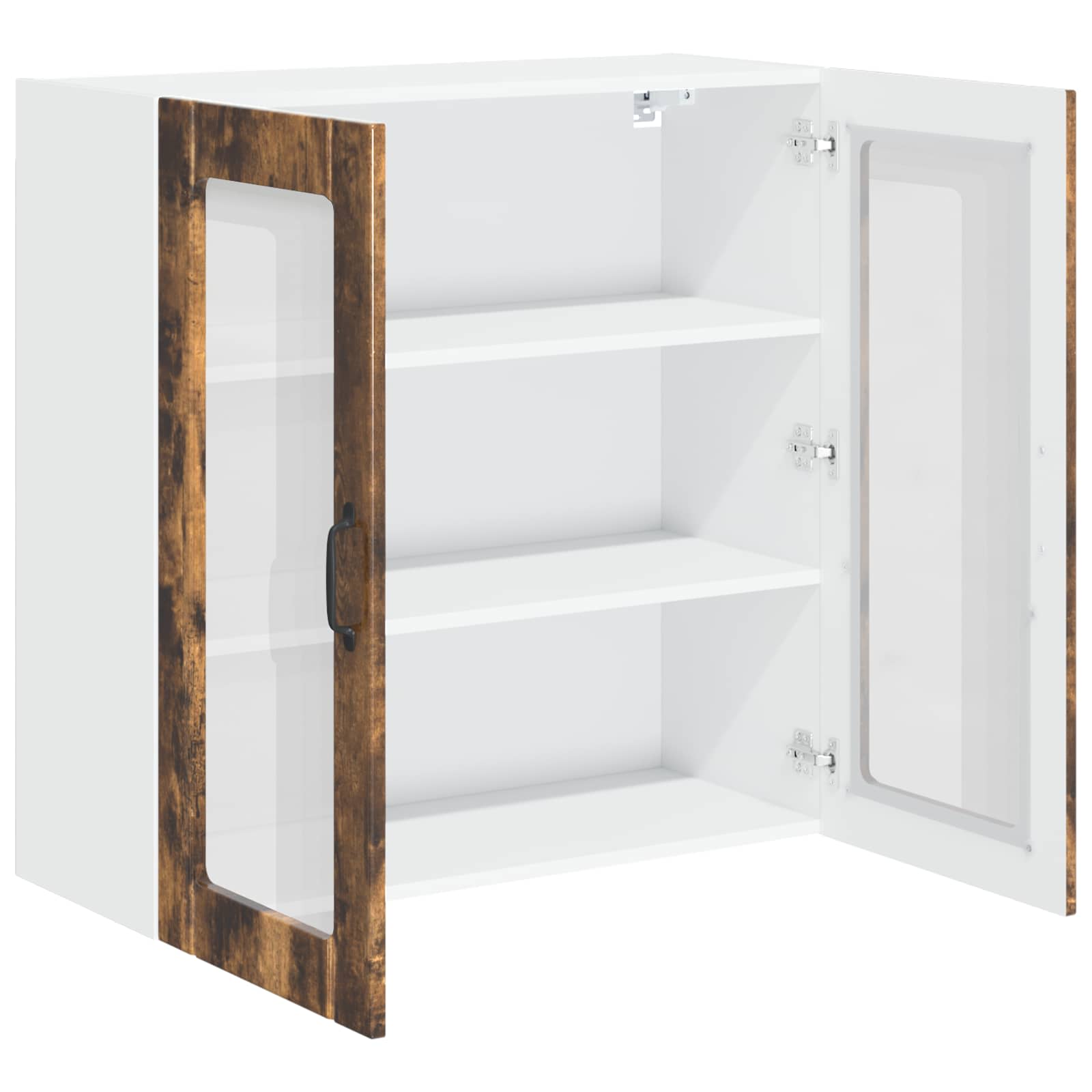 Væglågskab LUCCA Røget eg 80 x 31 x 80 cm Konstrueret træ