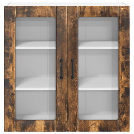 Væglågskab LUCCA Røget eg 80 x 31 x 80 cm Konstrueret træ
