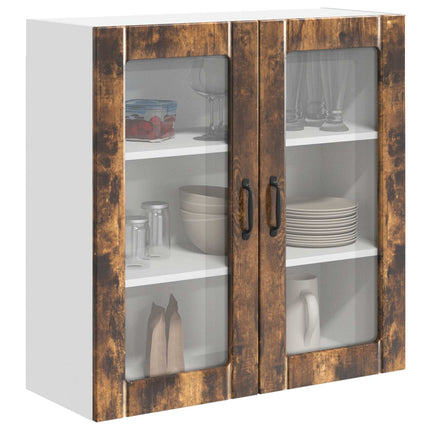 Væglågskab LUCCA Røget eg 80 x 31 x 80 cm Konstrueret træ