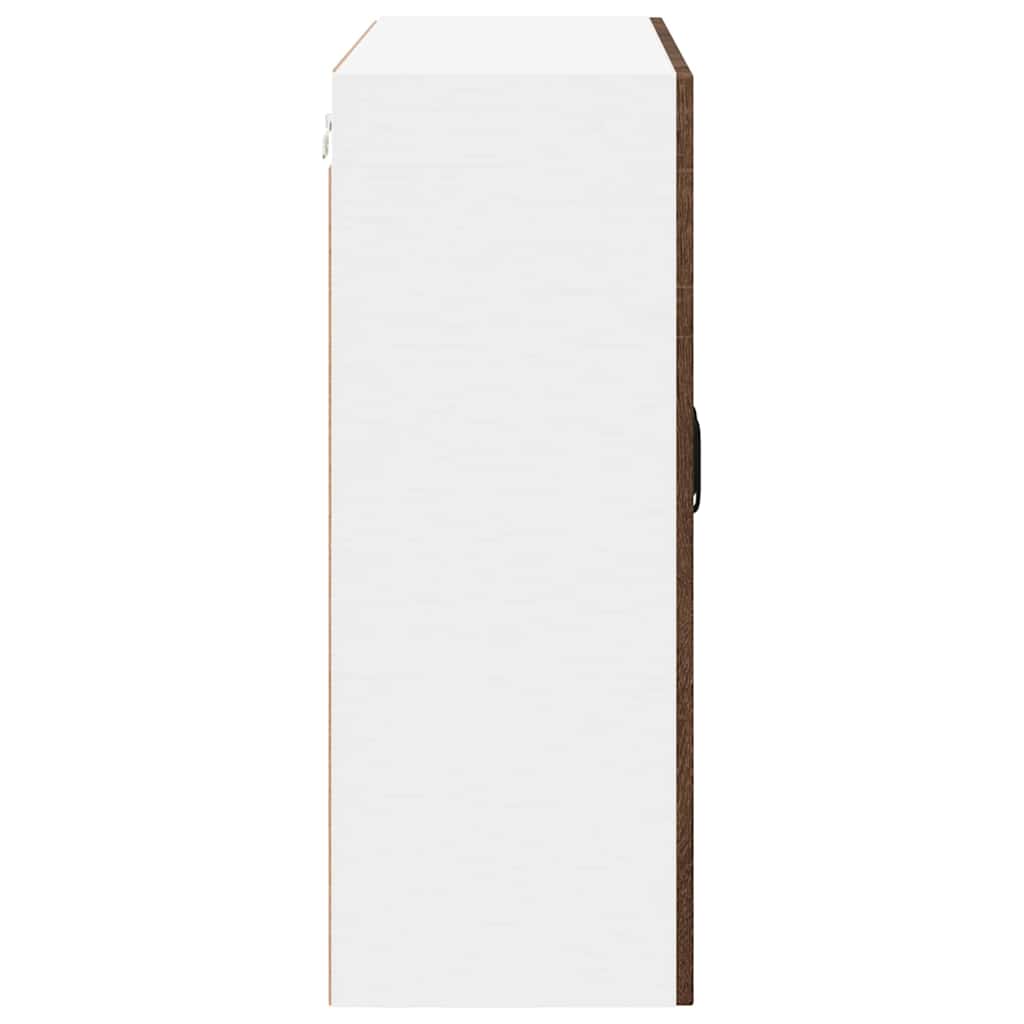 Væglågskab LUCCA Brunt eg 80 x 31 x 80 cm Konstrueret træ