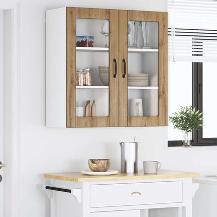 Væglågskab LUCCA Artisan-eg 80 x 31 x 80 cm Konstrueret træ