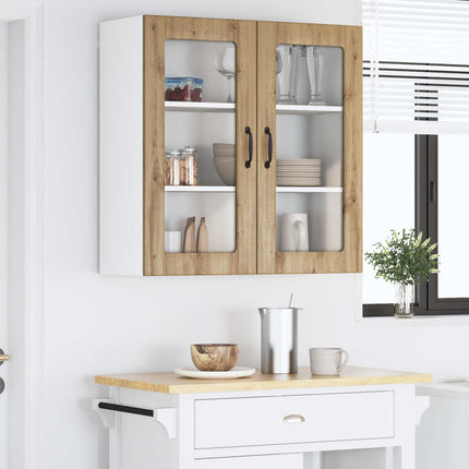 Væglågskab LUCCA Artisan-eg 80 x 31 x 80 cm Konstrueret træ