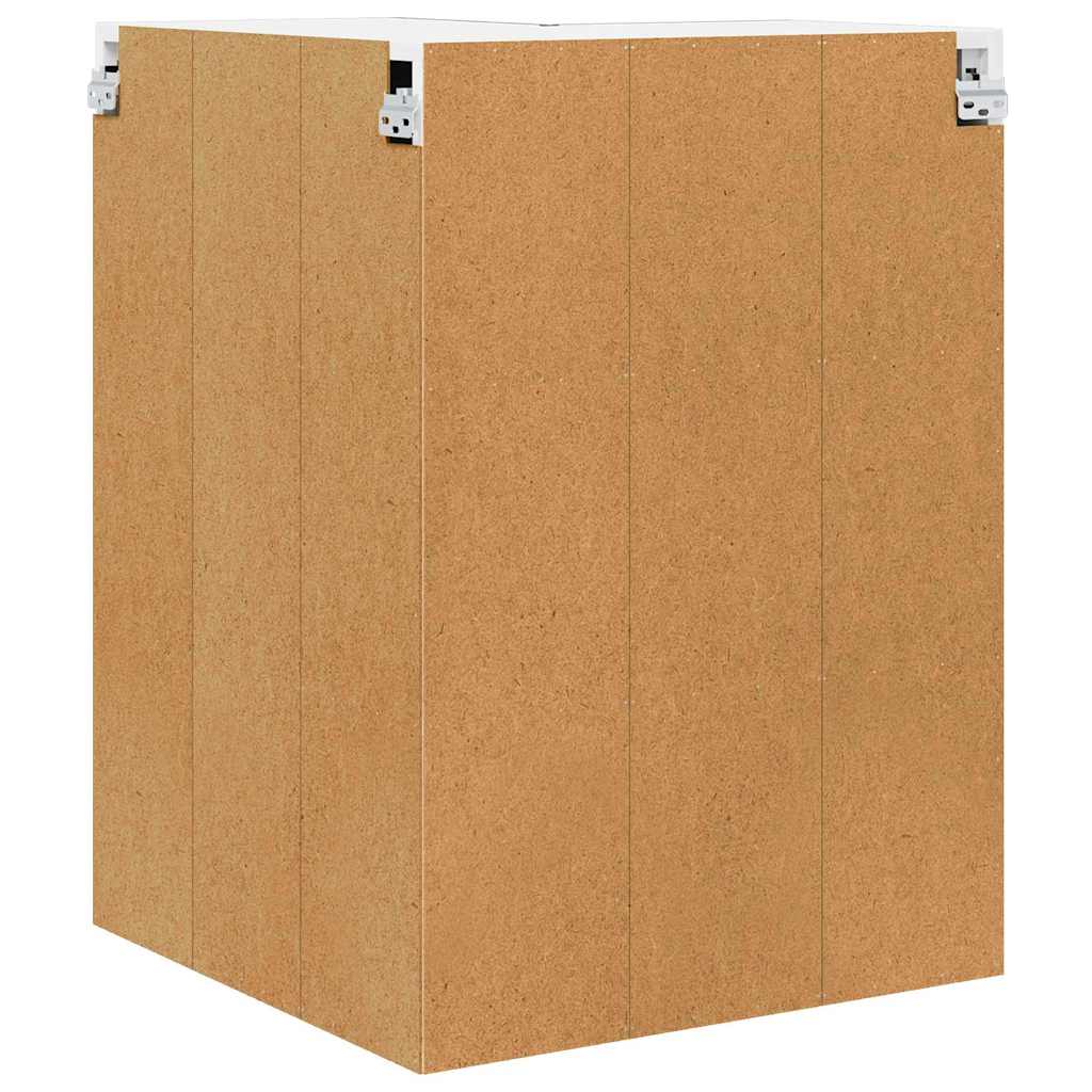 Væg hjørneskab LUCCA Brunt eg 57 x 57 x 80 cm Konstrueret træ