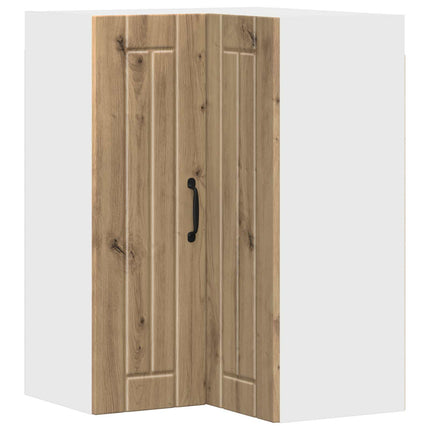 Væg hjørneskab LUCCA Artisan-eg 57 x 57 x 80 cm Konstrueret træ