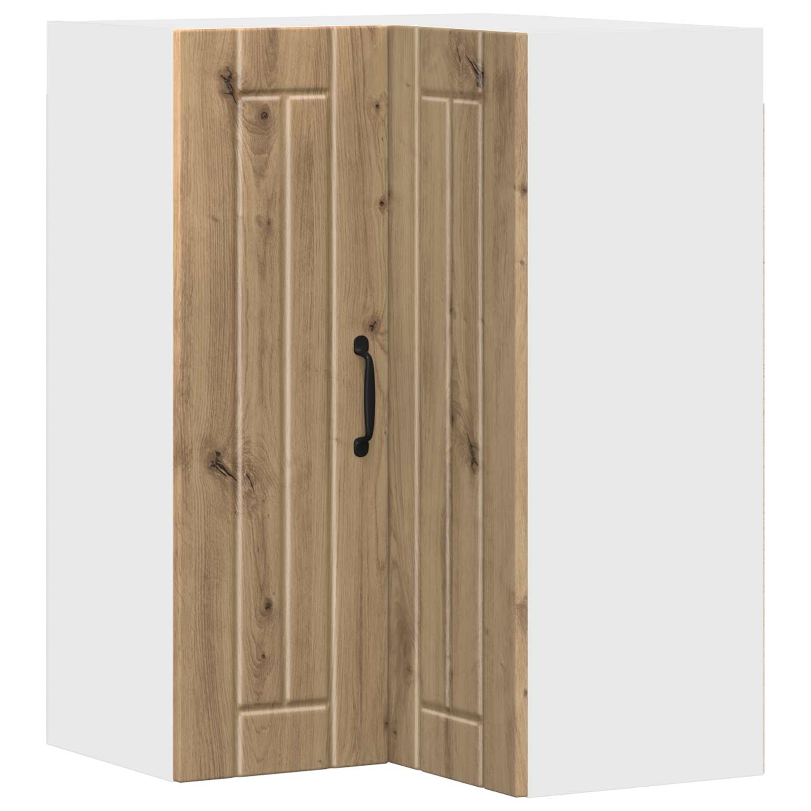 Væg hjørneskab LUCCA Artisan-eg 57 x 57 x 80 cm Konstrueret træ