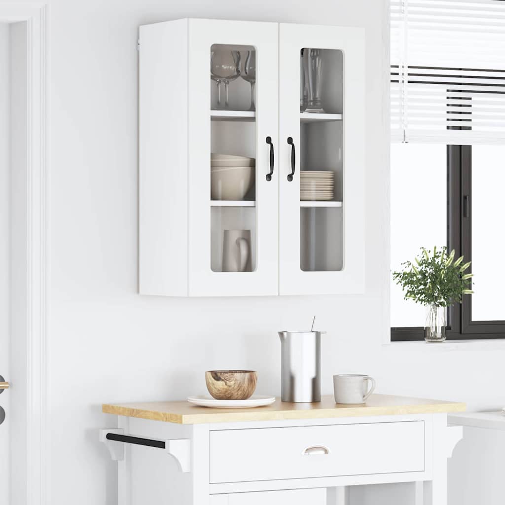 Væglågskab LUCCA Hvid 60 x 31 x 80 cm Konstrueret træ